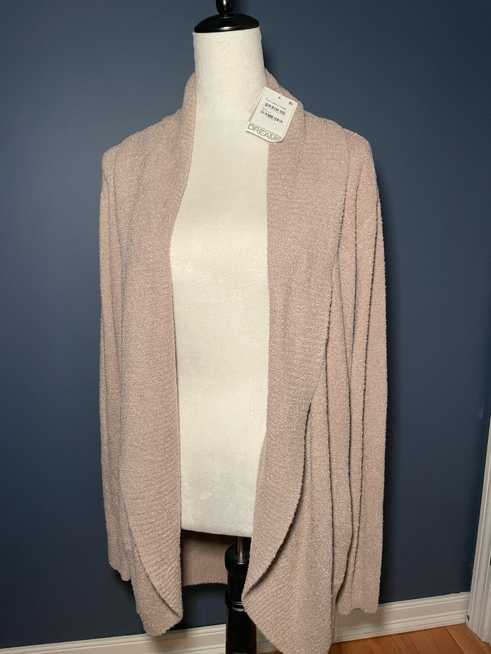 Barefoot Dreams Open-Front Cardigan Sweater - Blush